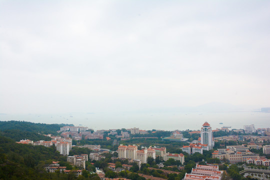 厦门大学校园全景