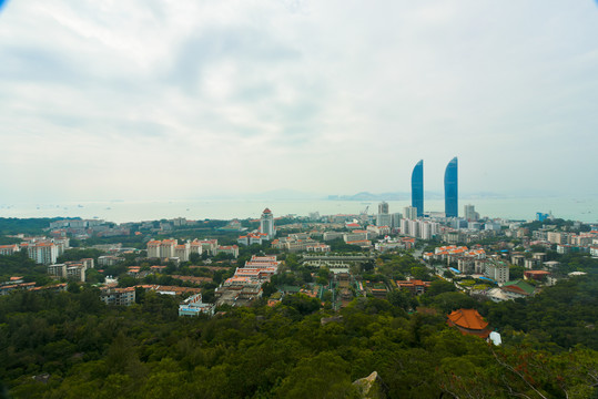 厦门大学校园全景