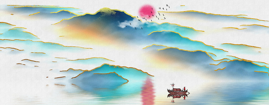 山水画