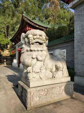 宝林寺石狮子