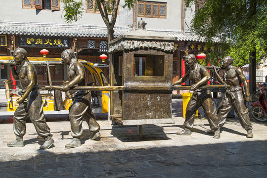 青州古城雕塑