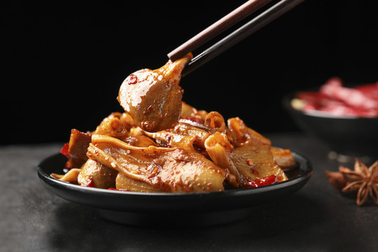 鸭食管辣