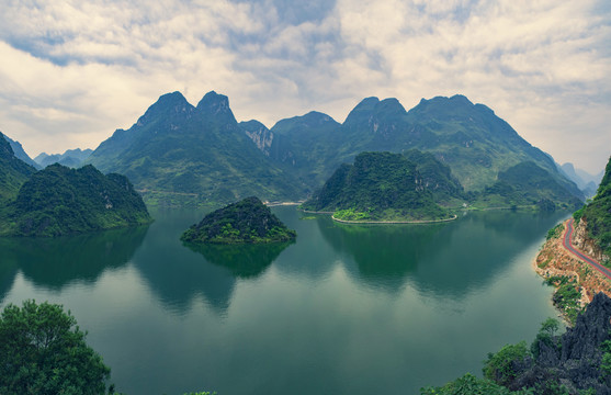 秀丽山川湖泊