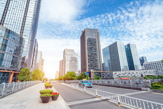 浙江宁波城市景观