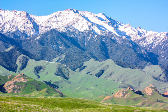 新疆石河子南山风景区