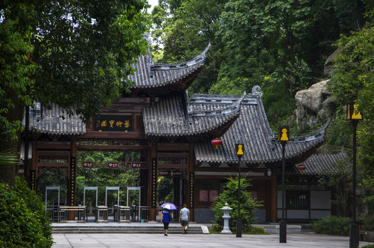 中国传统建筑门楼