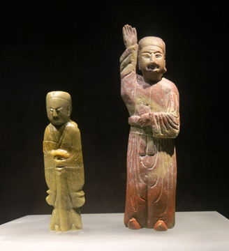 北宋寿山石雕舞俑