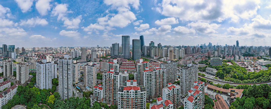 上海长宁区全景