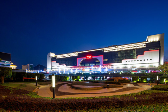 深圳火车站夜景