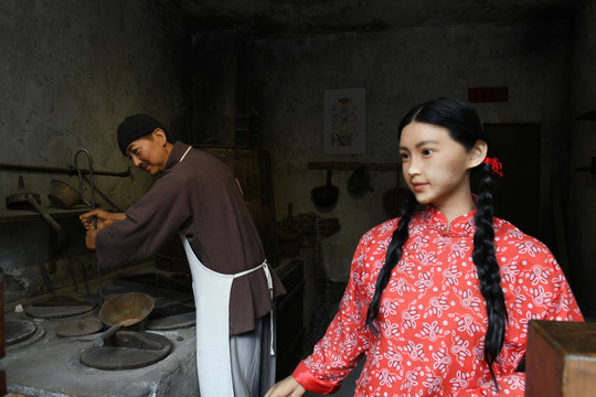 老上海店铺