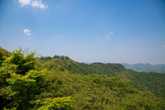 莫干山远山