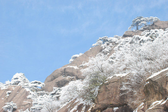 雪后黄山