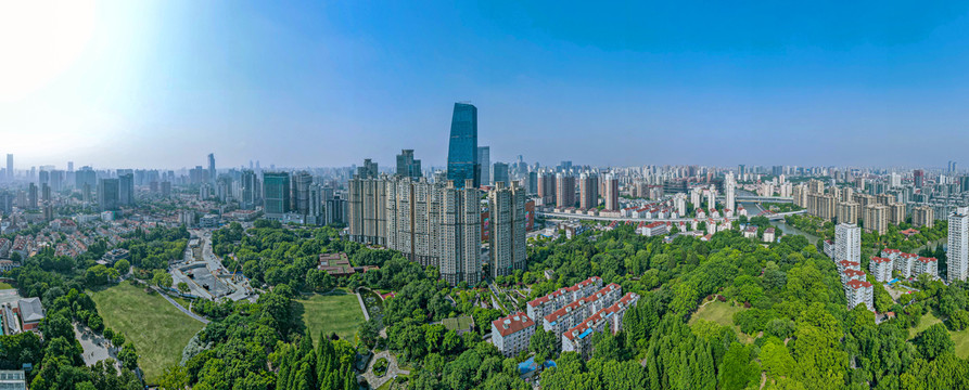 上海长宁区商圈全景