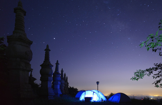 长沙黑麋峰七星塔