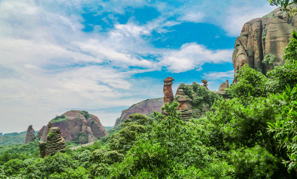 群山风景