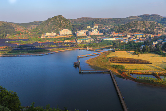 石湖风光山水风光