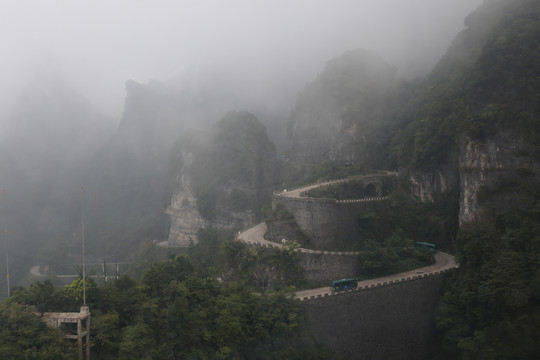 天门山索道