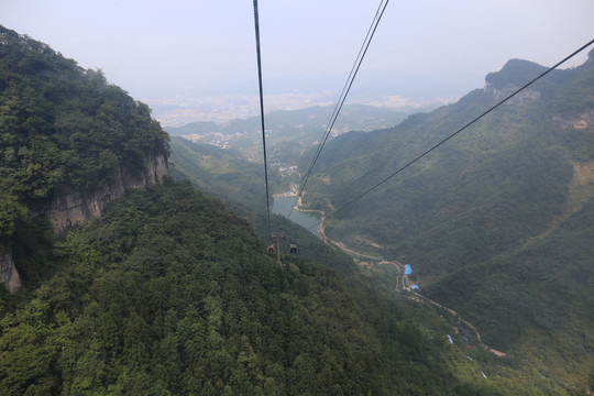 天门山索道