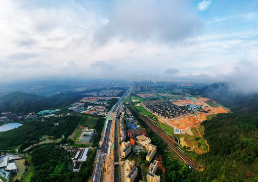 珠海风光之金凤路