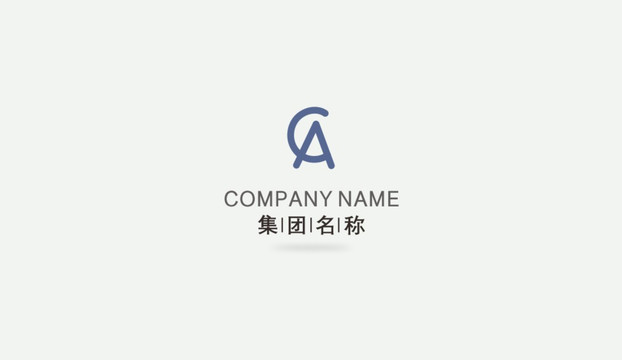 AC字母logo设计