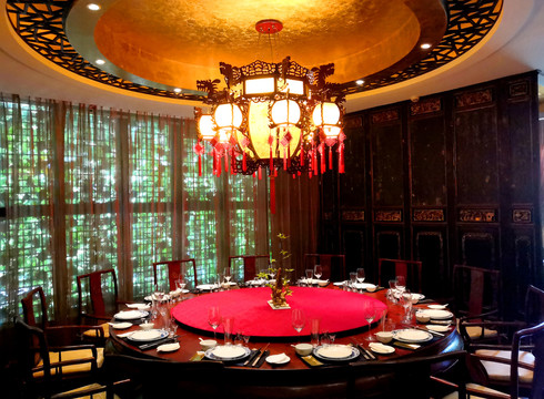 中餐厅宫廷灯
