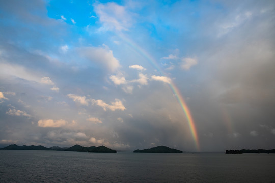 千岛湖彩虹
