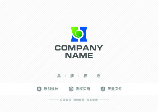 字母H标志