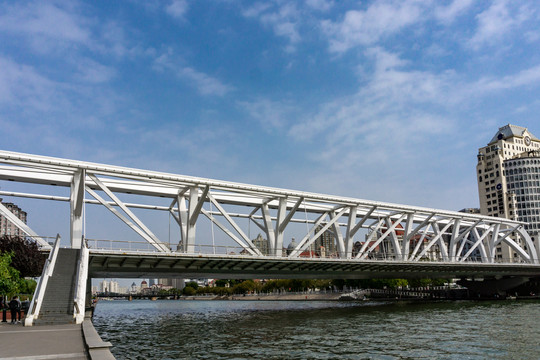 天津海河桥梁景观