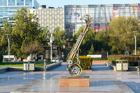 泉城广场雕塑