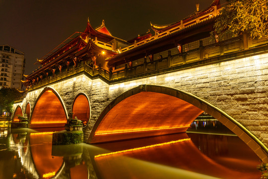 安顺廊桥夜景