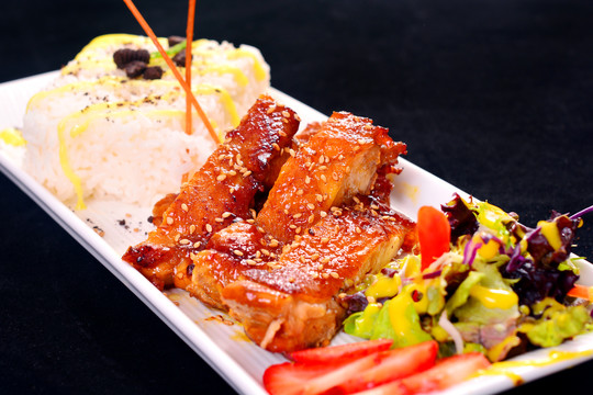 照烧鸡肉饭