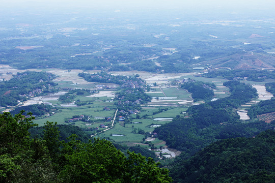 乡村丘陵