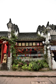 成都洛带古镇建筑