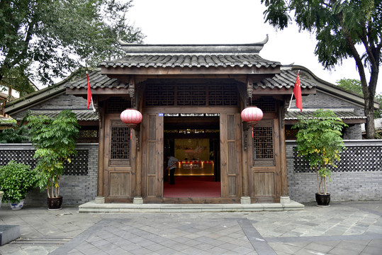 成都洛带古镇建筑
