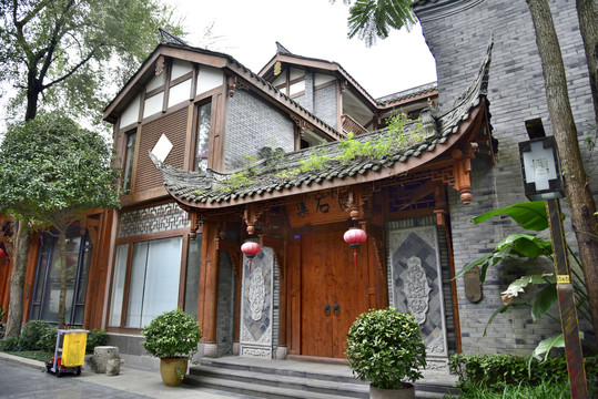 仿古中式别墅大门