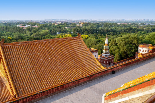 北京颐和园古建筑