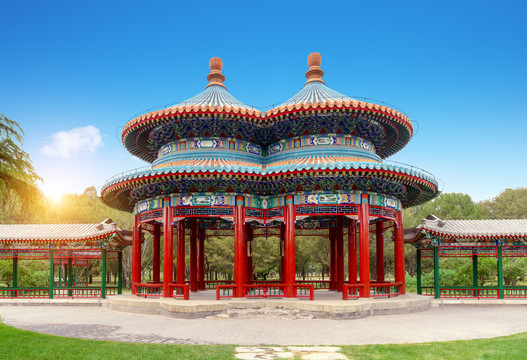 北京天坛双环亭