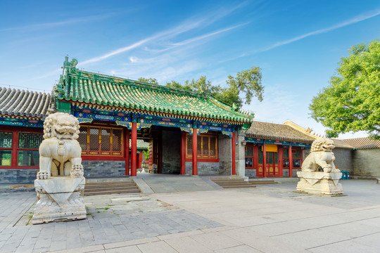 北京恭王府古建筑