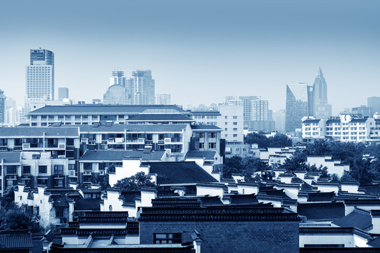 江苏南京城市天际线