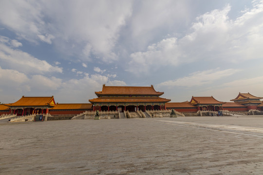 北京故宫太和门