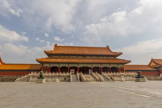 北京故宫太和门