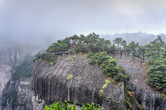 浙江台州神仙居风景区乐愿台