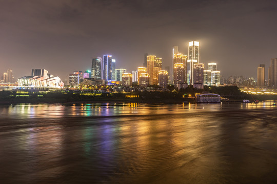 重庆高清全景图夜景