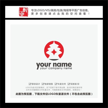 天坛古钱币金融财富LOGO