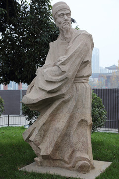 杜甫雕像