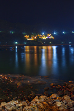 珠海东澳岛南沙湾海岛夜色