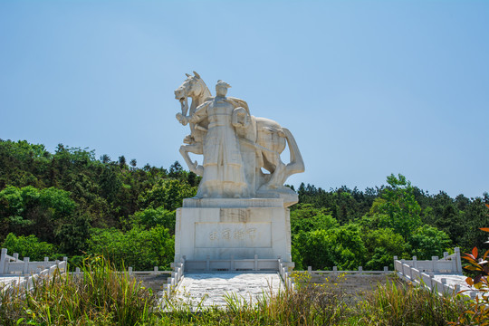 花木兰雕塑