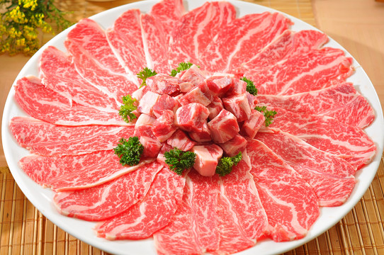 雪花牛肉