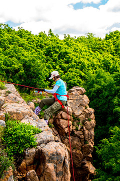 登山攀岩