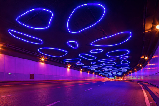 城市隧道景观照明